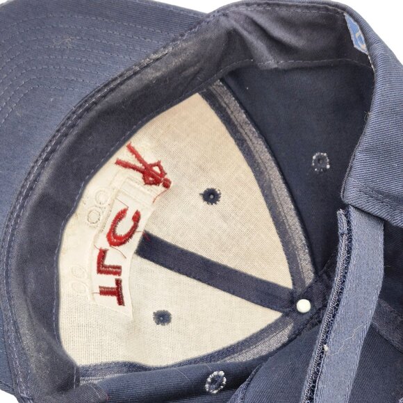 TLC Logistics Management Port Company Embroidered Navy Blue Cotton Hat Hook Loop - Picture 10 of 11